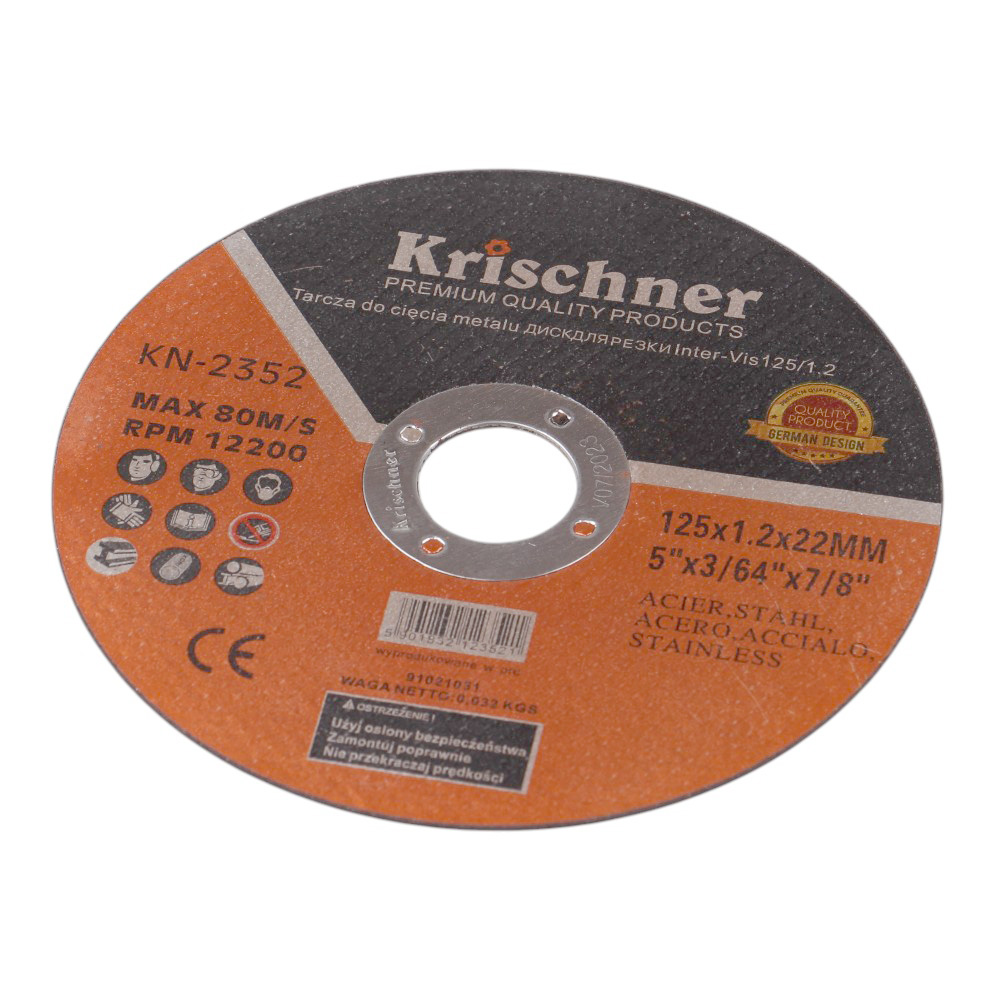 Řezný kotouč na ocel 125 x 1,2 x 22,2 mm - náhľad 2