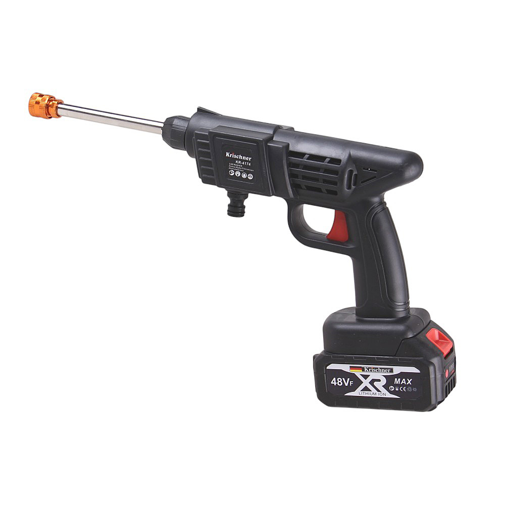 Aku ruční vysokotlaká čistící pistole 48V KR-4174 - náhľad 6