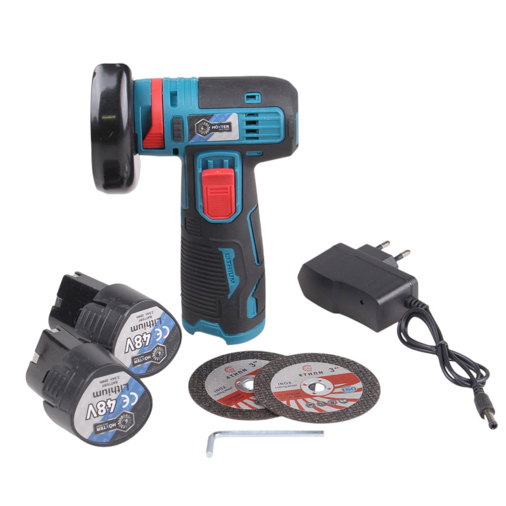 Akumulátorová mini úhlová bruska HX-8154 48V - náhľad 1