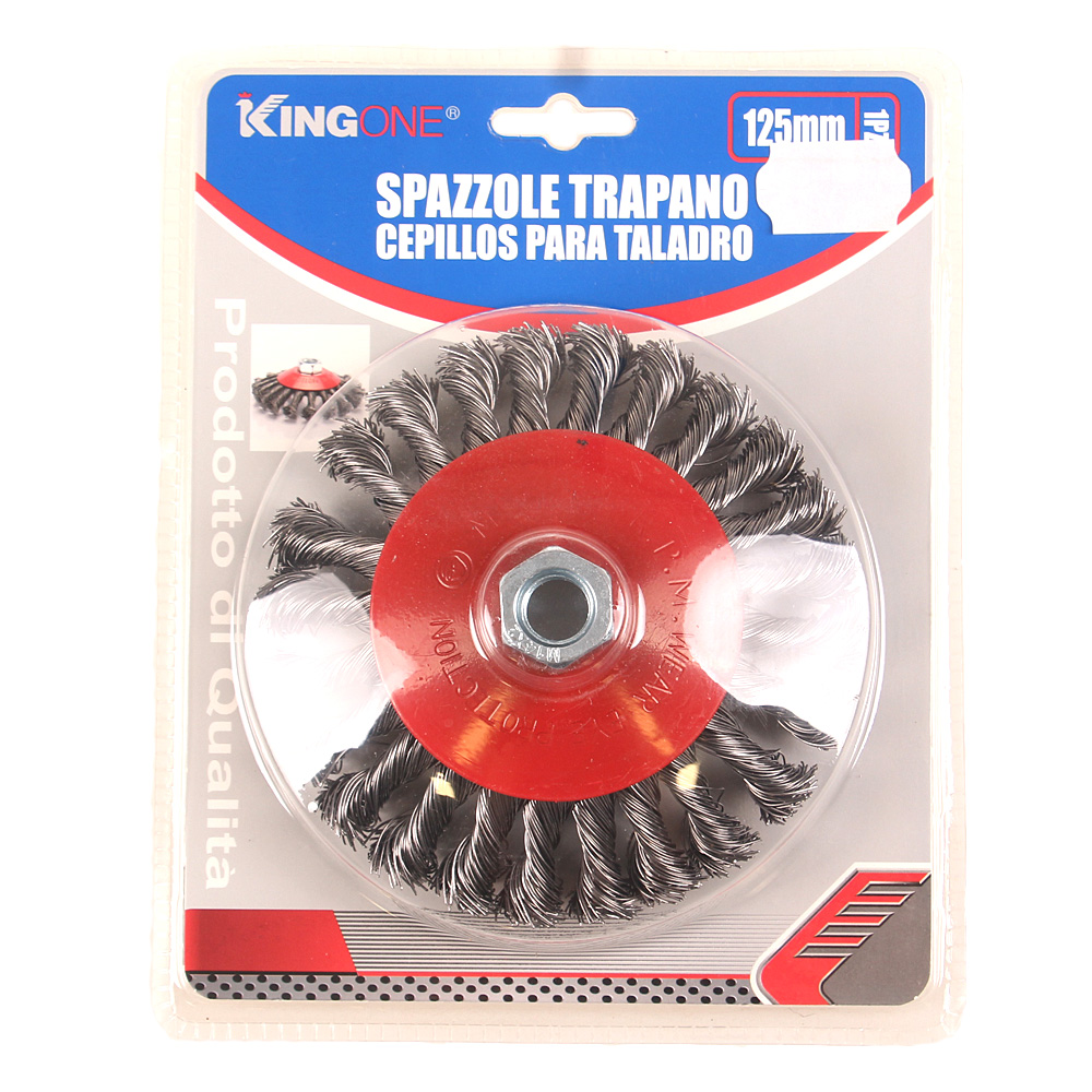 Copánkový okružní kartáč 125 mm - náhľad 1