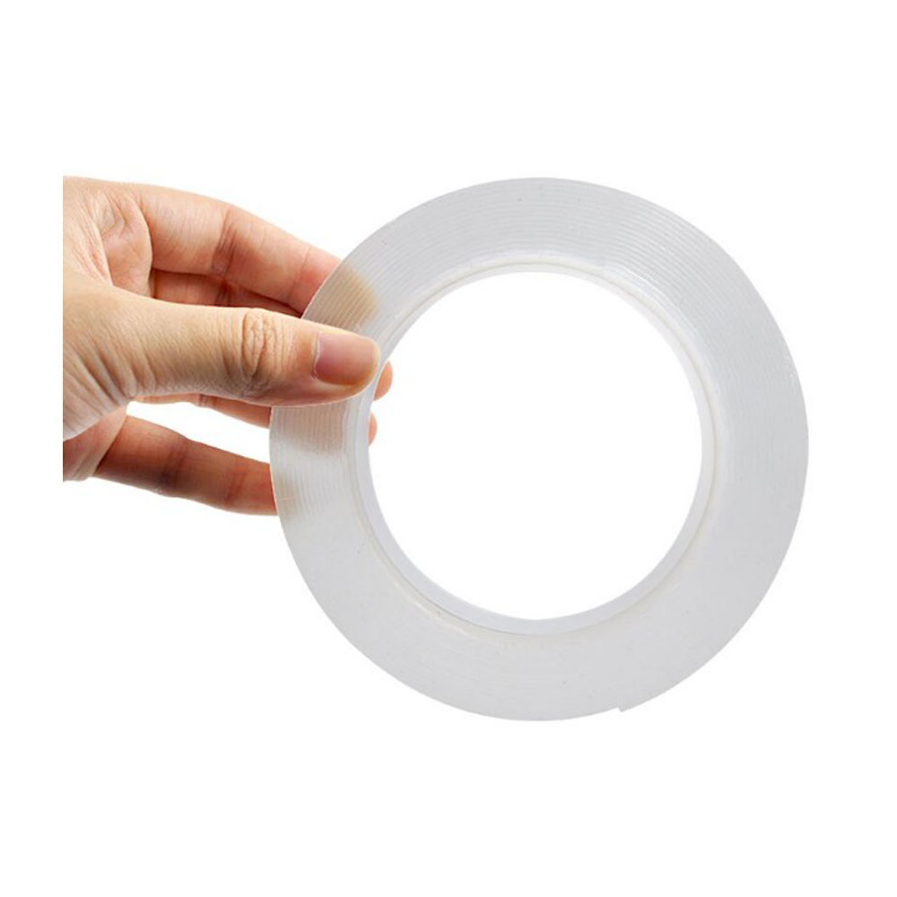 Oboustranná omyvatelná lepící páska 1m - náhľad 2