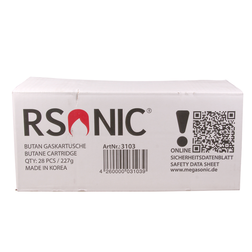 Plynové kartuše RSONIC 28x - náhľad 1