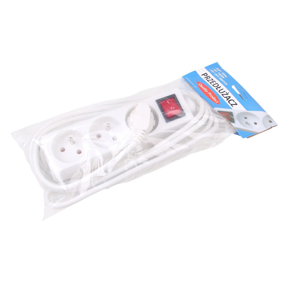 Prodlužovací kabel 3 m se 3 zásuvkami - náhľad 1