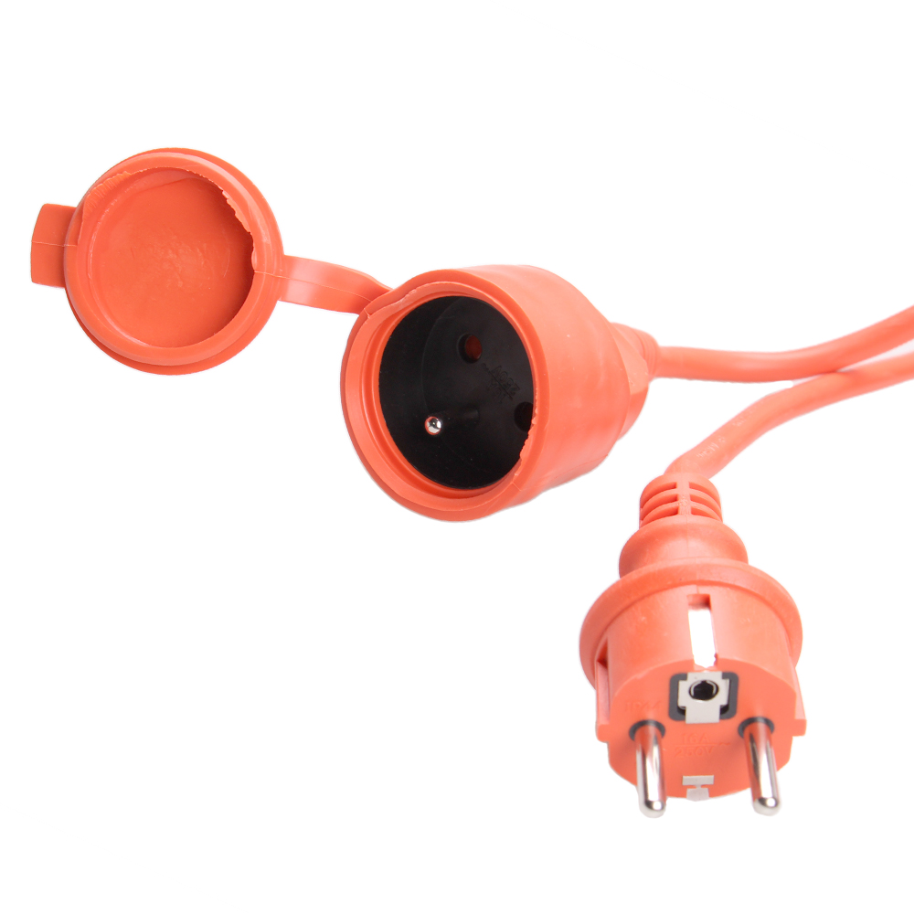 Prodlužovací kabel 50 m oranžový 2,5 mm - náhľad 2