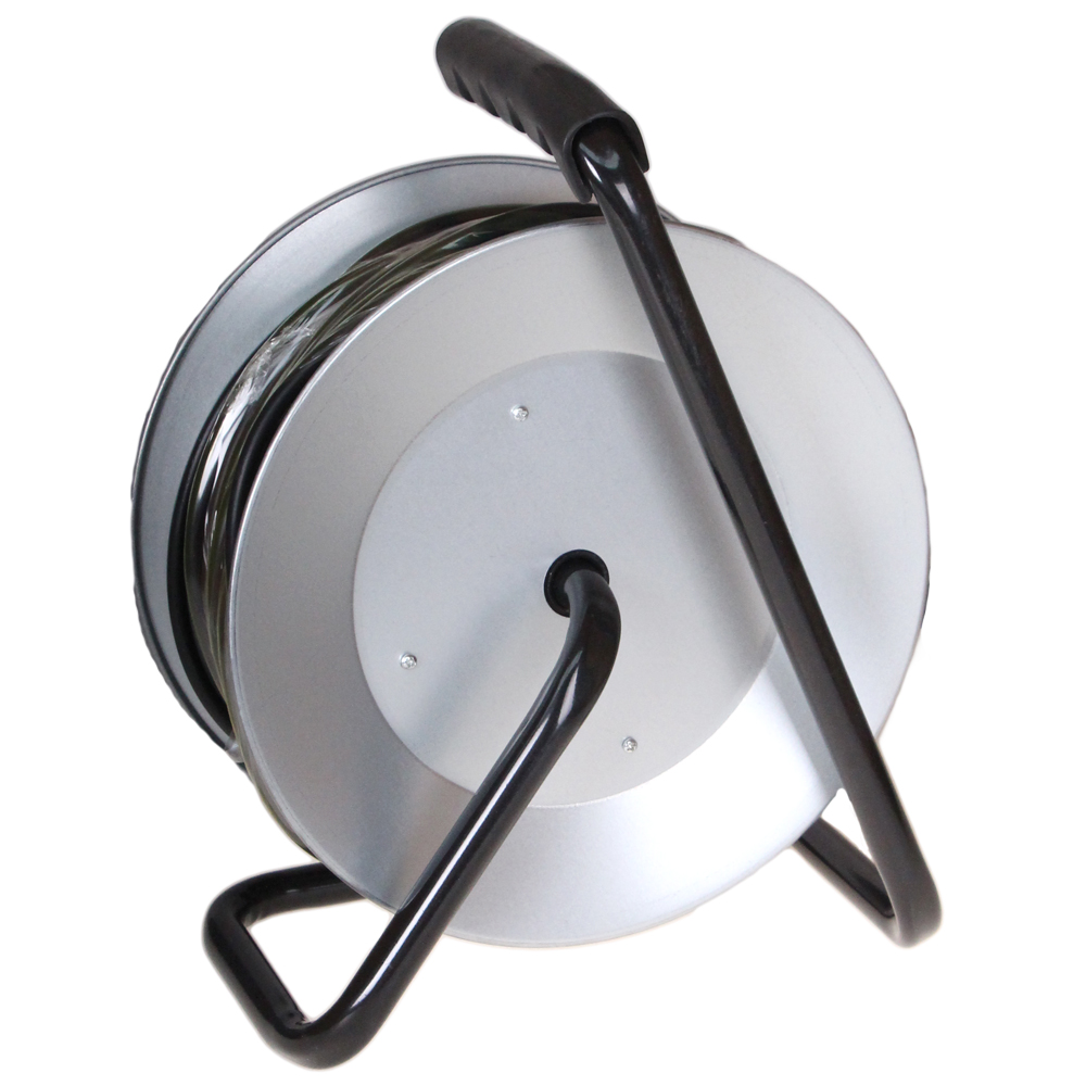 Prodlužovací kabel na bubnu 50 m černý 2,5mm - náhľad 2