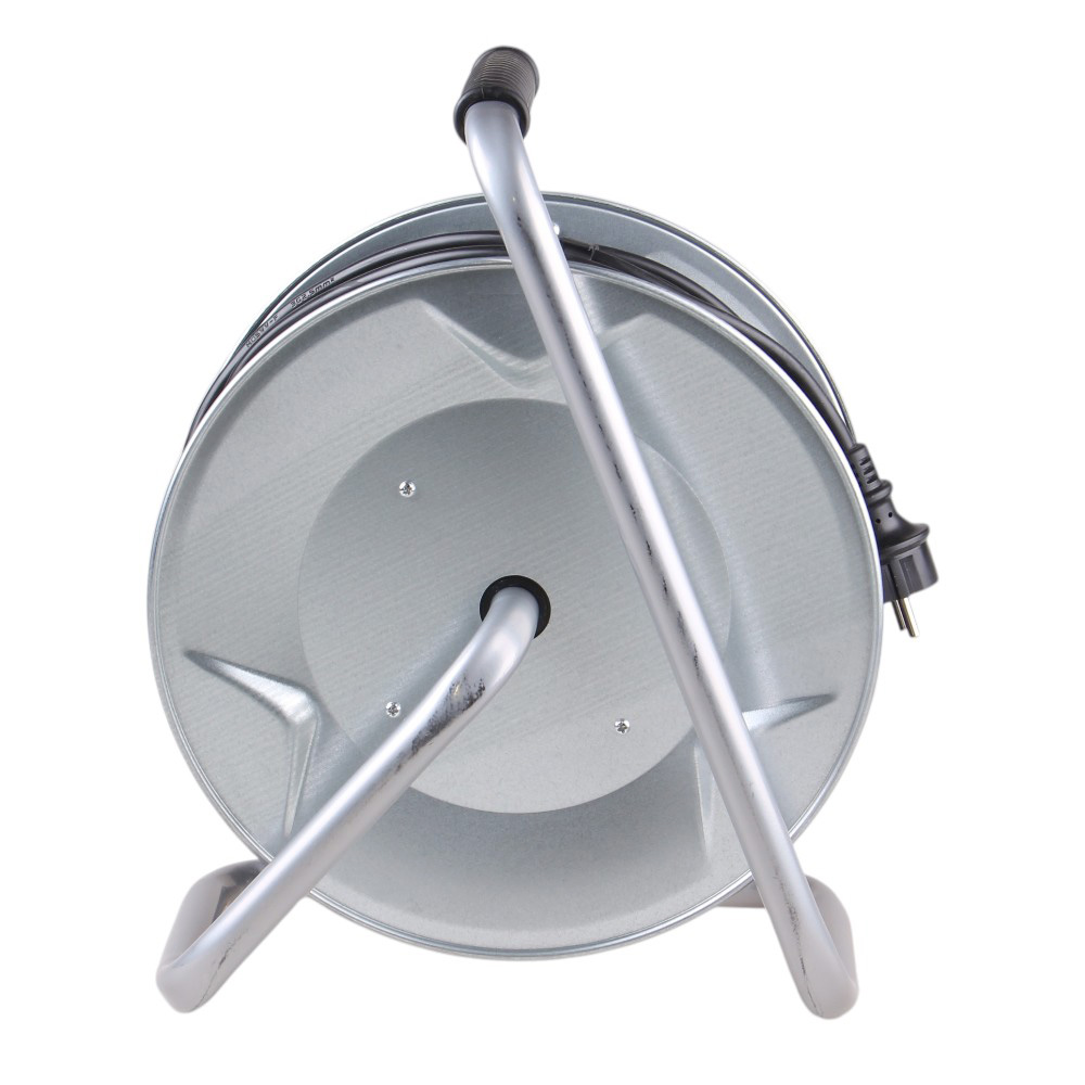 Prodlužovací kabel na bubnu 50 m šedý 2,5mm KR-1535 - náhľad 3