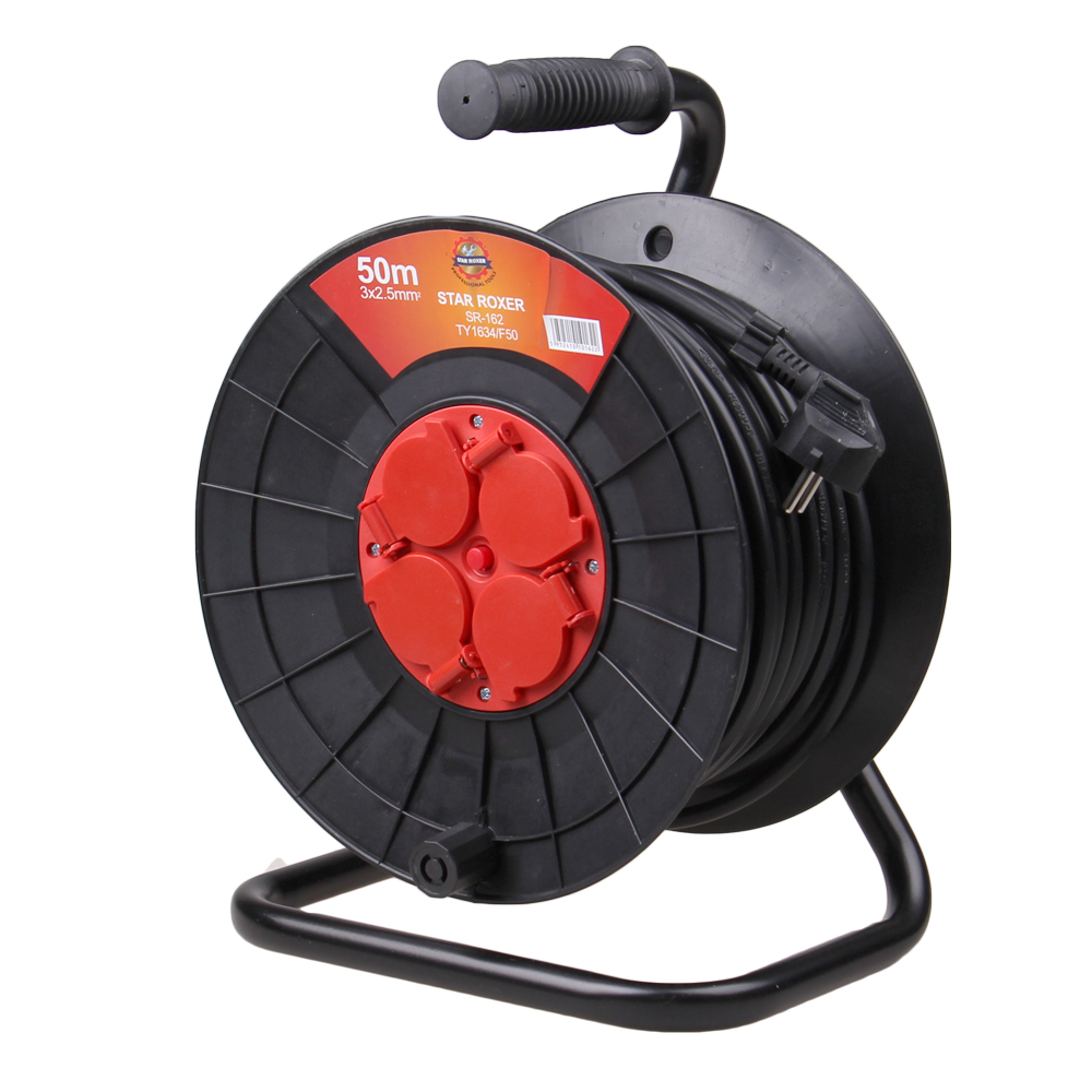 Prodlužovací kabel na bubnu 50 m KR-1531 - náhľad 3