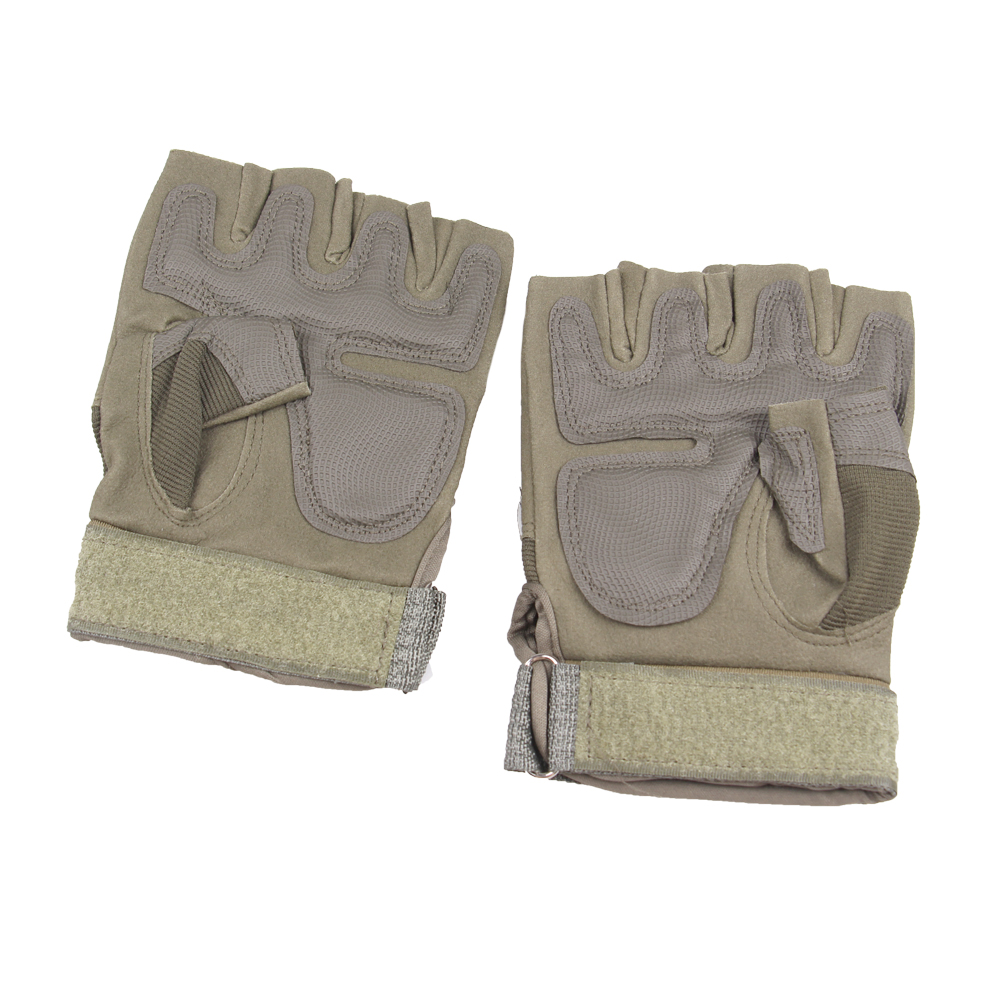 Taktické rukavice khaki vel.L - náhľad 1