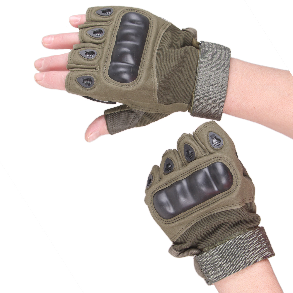 Taktické rukavice khaki vel.L - náhľad 4