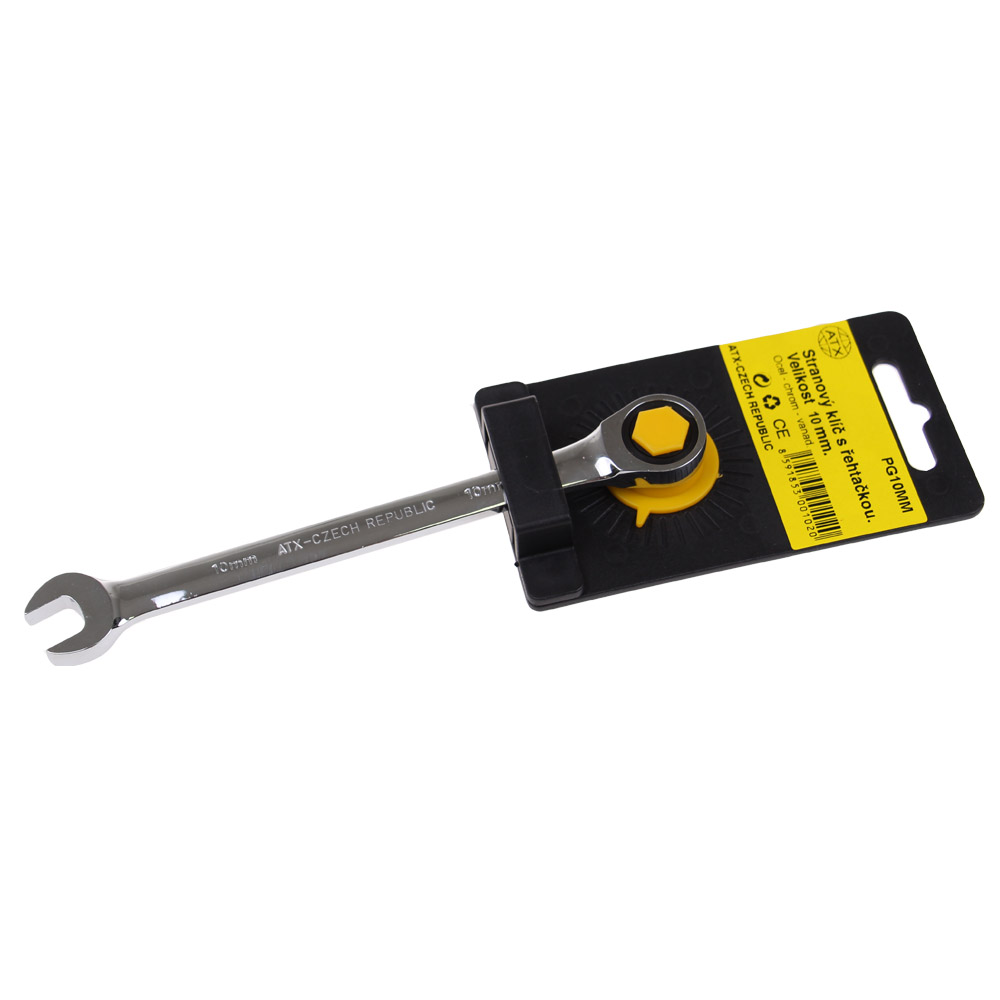 Stranový klíč s řehtačkou 10 mm - náhľad 4