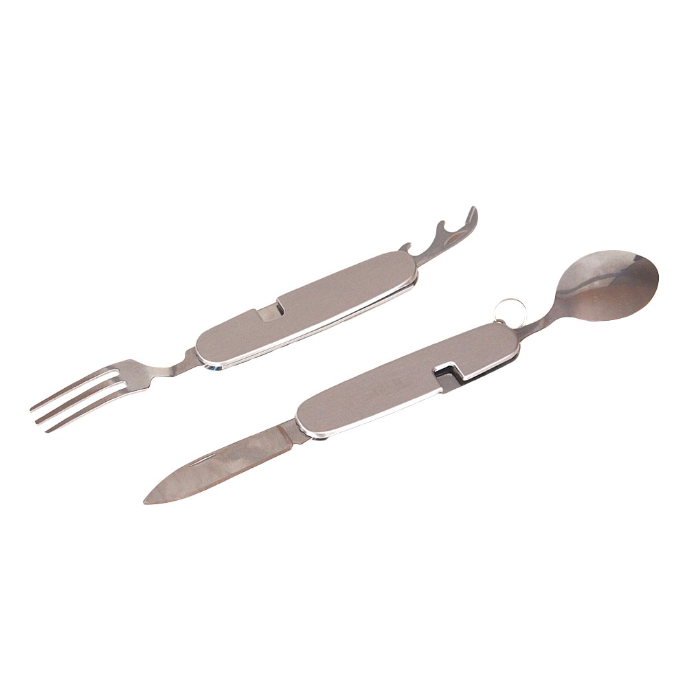 Rozkládací multifunkční kempingový příbor B-SQUL - náhľad 1