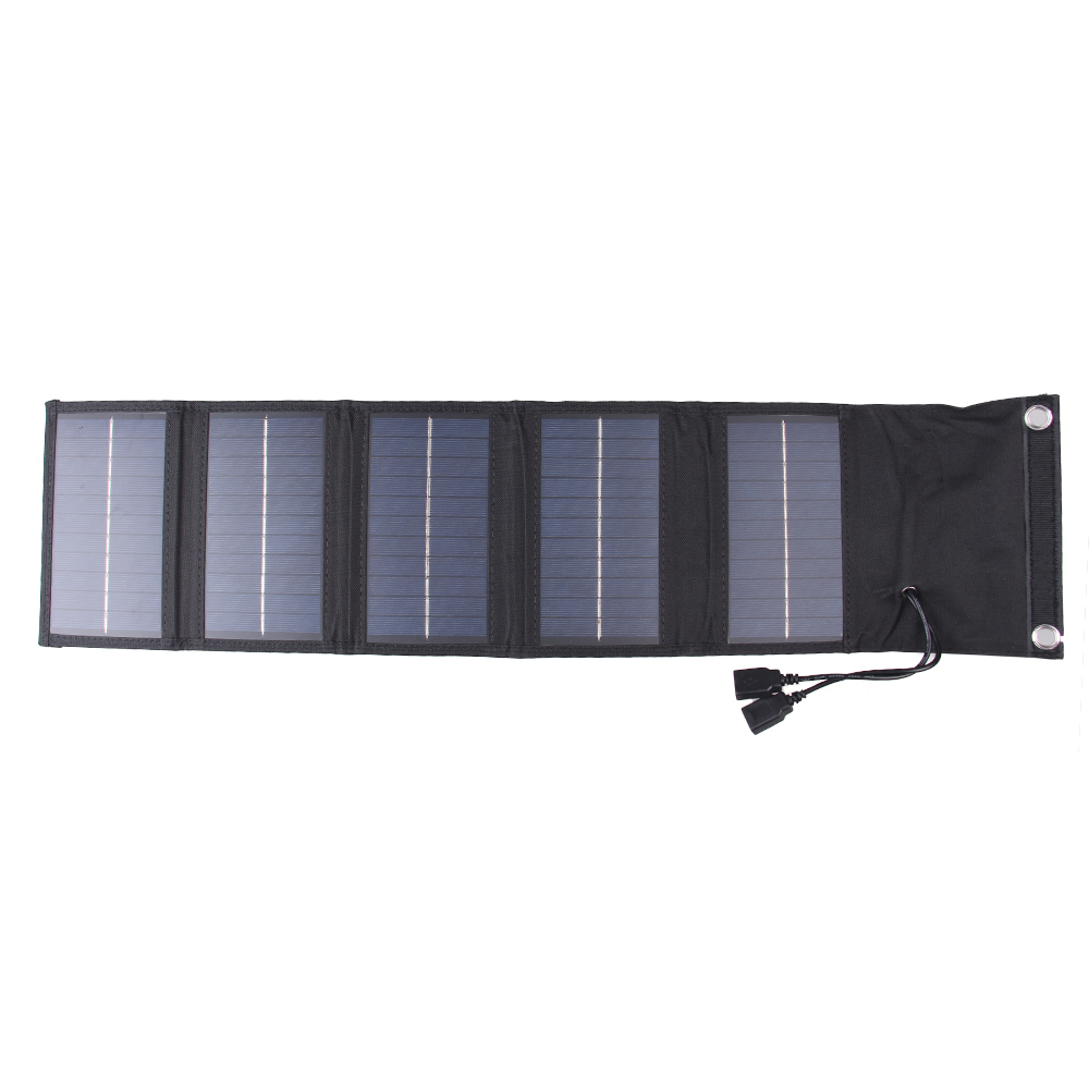 Skládací solární turistický panel 5V10W - náhľad 3