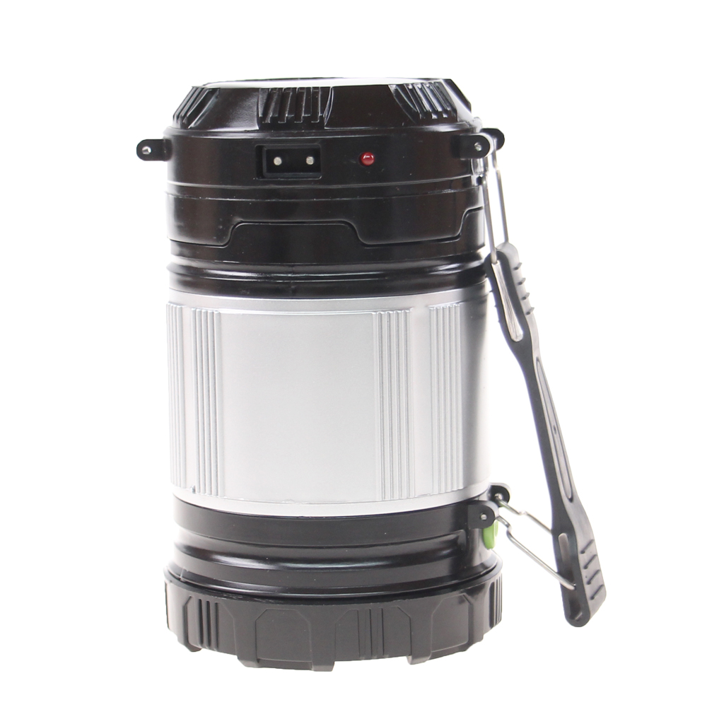 Solární kempingová lampa ZM-9599 černá - náhľad 2