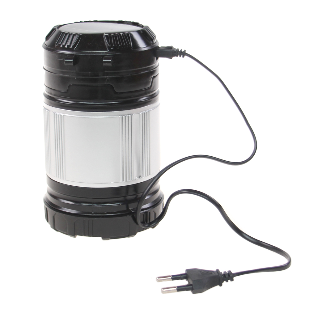 Solární kempingová lampa ZM-9599 černá - náhľad 4