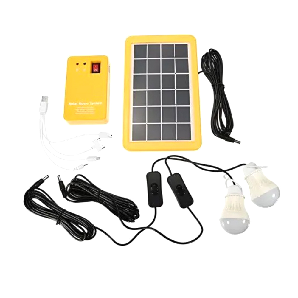 Solární mini přenosný systém 6300mAh - náhľad 1