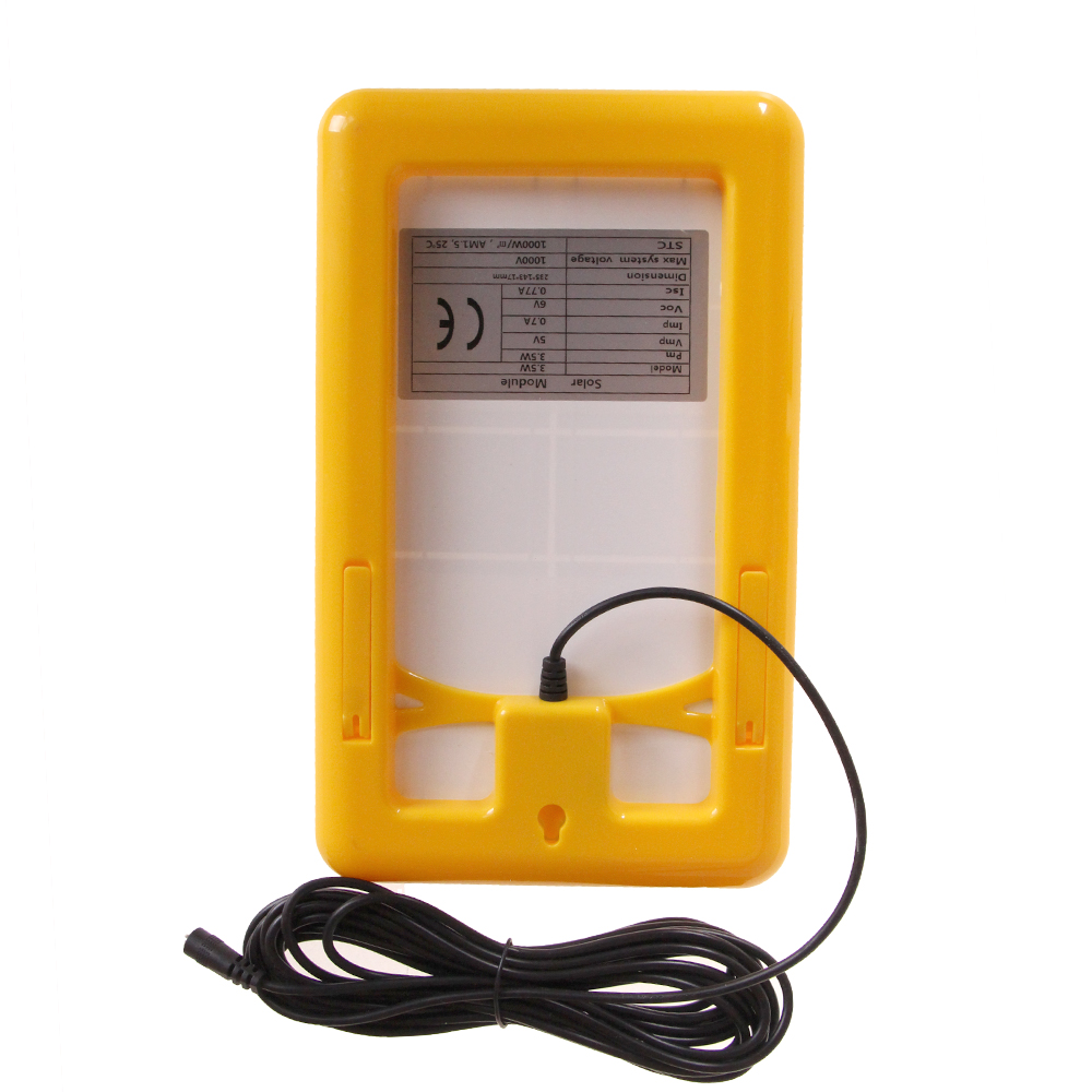 Solární mini přenosný systém 6300mAh - náhľad 5