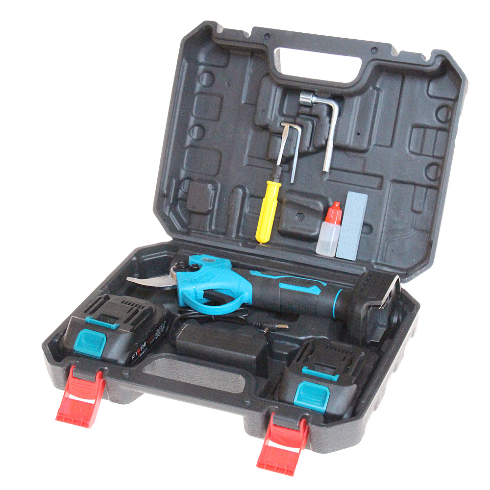 Akumulátorové zahradní nůžky HX-8153 modré - náhľad 2