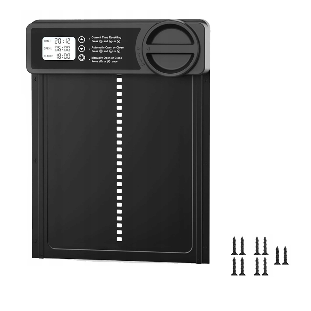 Automatické dveře do kurníku s časovým regulátorem - náhľad 2