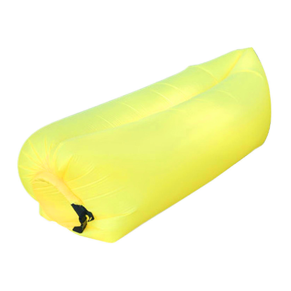 Nafukovací pytel Lazy Bag žlutý - náhľad 3