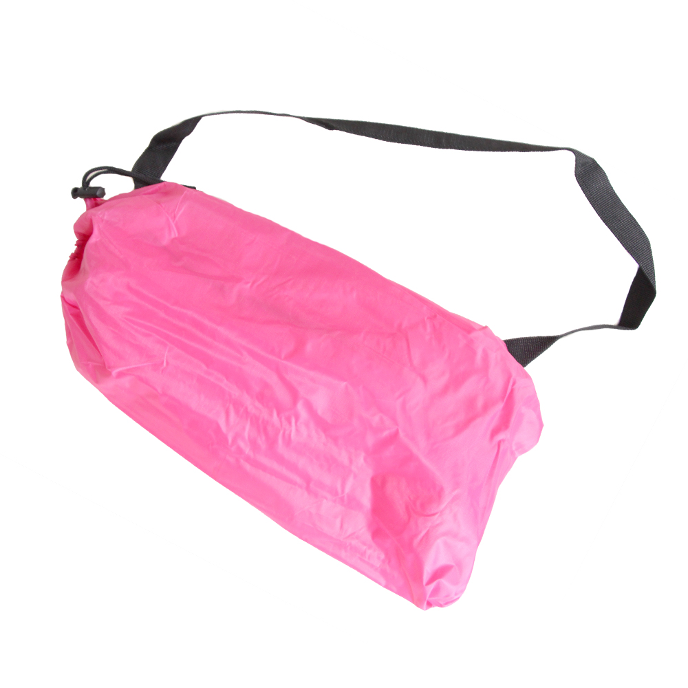 Nafukovací pytel Lazy Bag růžový - náhľad 2