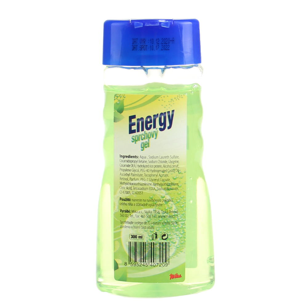 Sprchový gel Energy 300 ml - náhľad 2