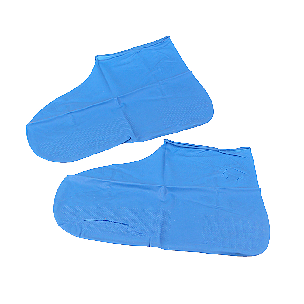 Voděodolné návleky na boty tmavě modré L - náhľad 1