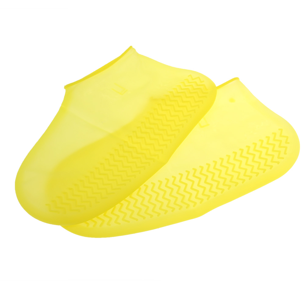 Voděodolné návleky na boty žluté L - náhľad 1