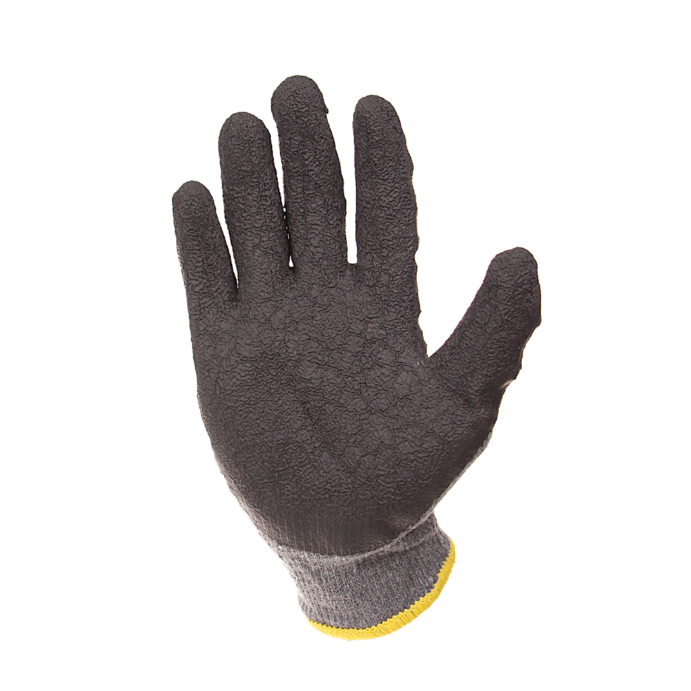 Pogumované pracovní rukavice šedé - náhľad 1