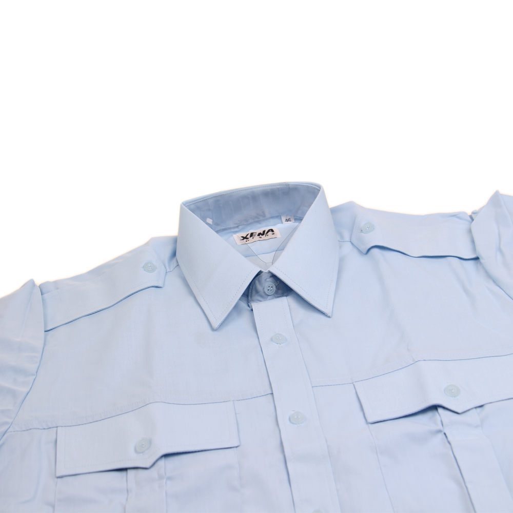 XENA košile krátký rukáv modrá - náhľad 2