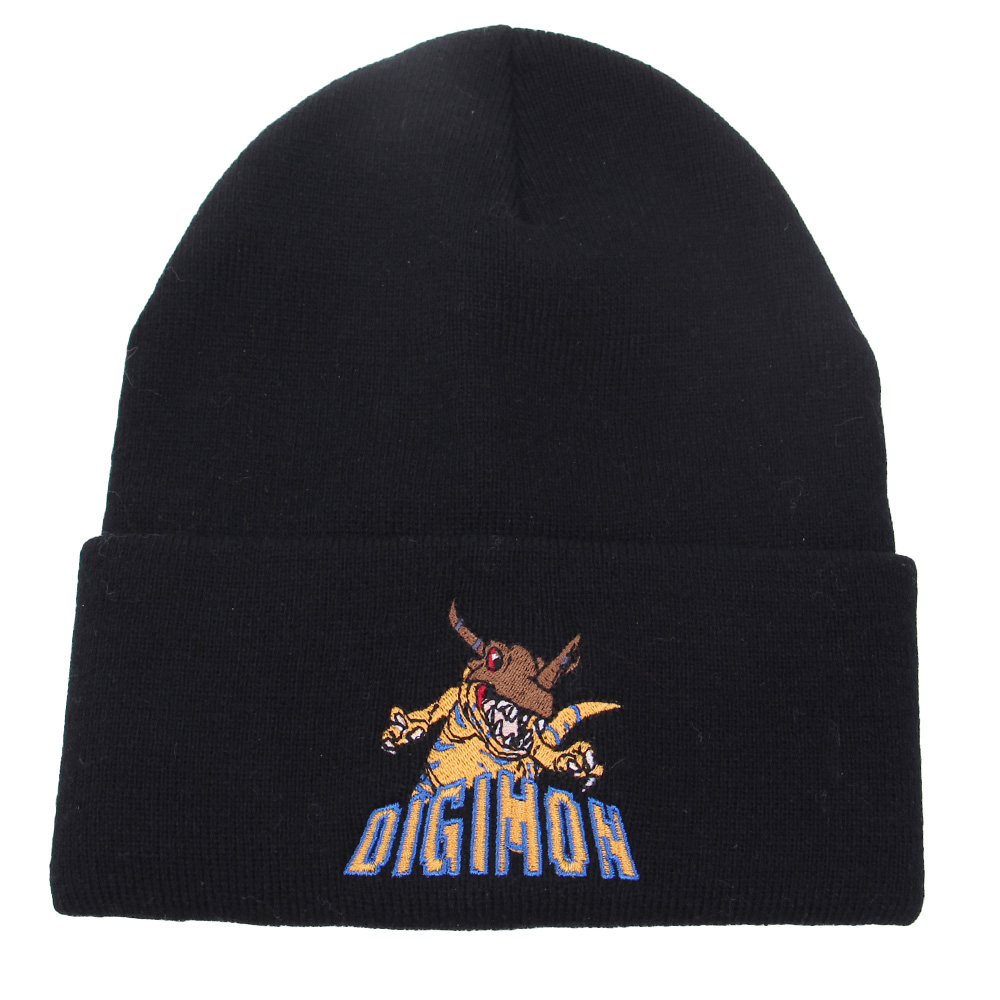 Čepice zimní černá Digimon - náhľad 1