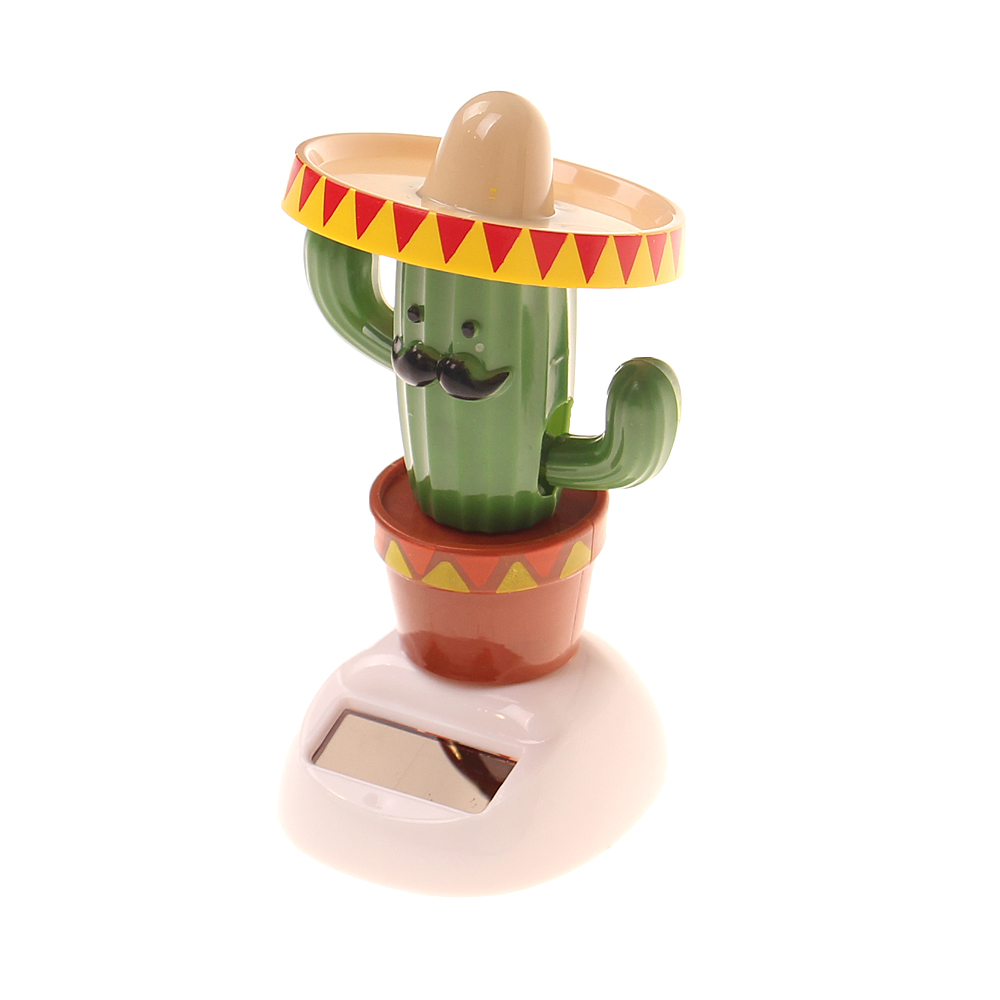 Solární tančící dekorace kaktus - náhľad 1