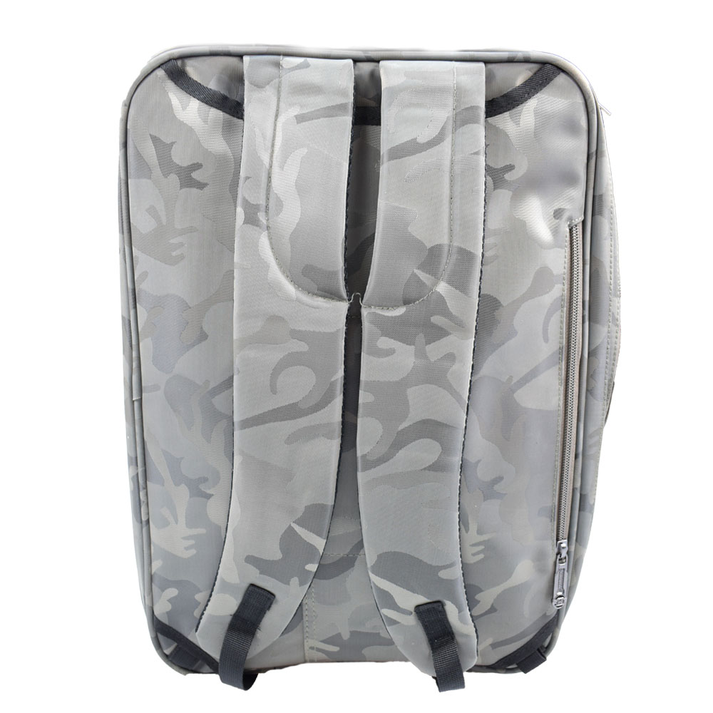 Brašna/batoh na notebook šedý maskáč - náhľad 4