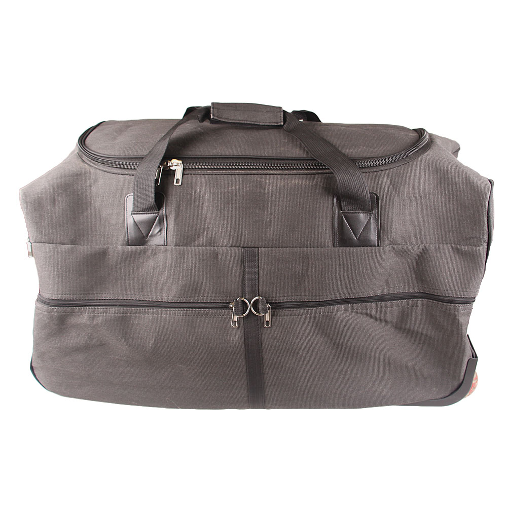 Cestovní taška na kolečkách 65 cm šedá - náhľad 1
