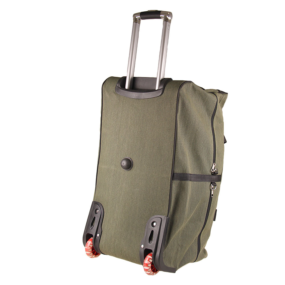 Cestovní taška na kolečkách 78 cm zelená - náhľad 4