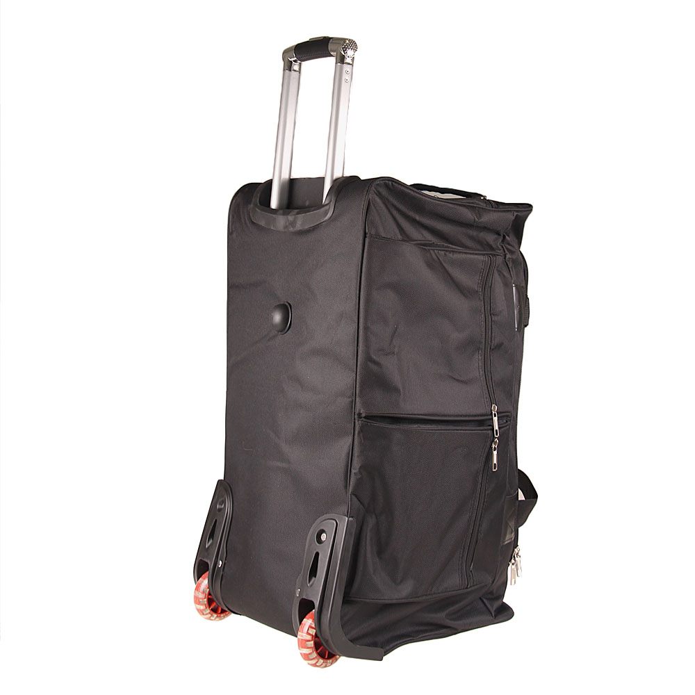 Cestovní taška na kolečkách 65 cm černá - náhľad 4