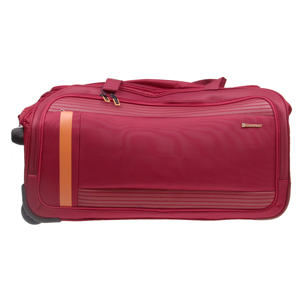 Cestovní taška na kolečkách velká červená - náhľad 1