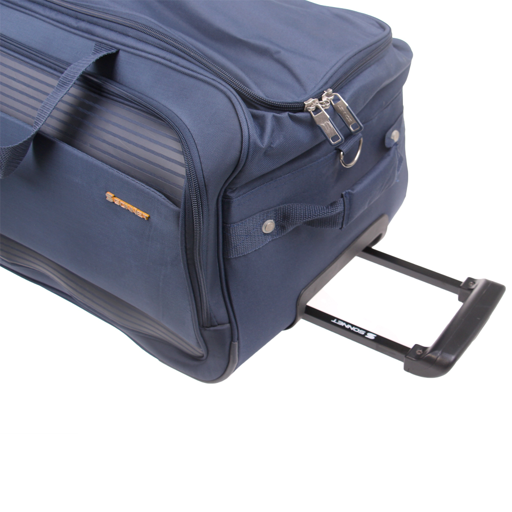 Cestovní taška na kolečkách velká tmavě modrá - náhľad 6