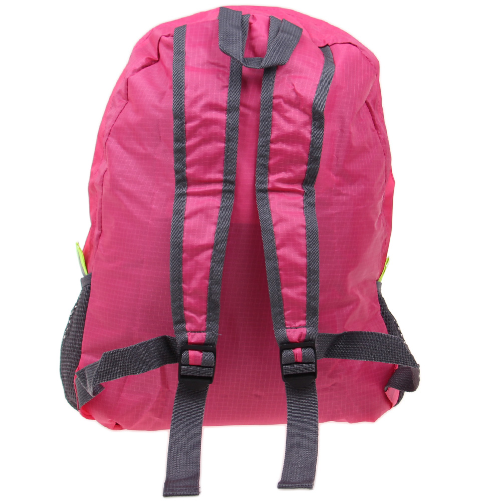 Skládací cestovní batoh růžový - náhľad 3