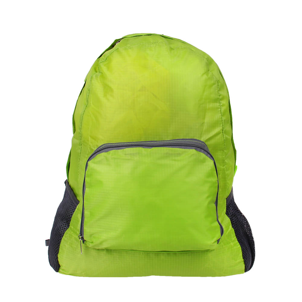 Skládací cestovní batoh zelený - náhľad 1