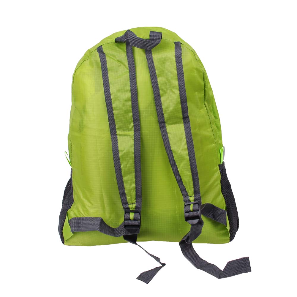 Skládací cestovní batoh zelený - náhľad 4