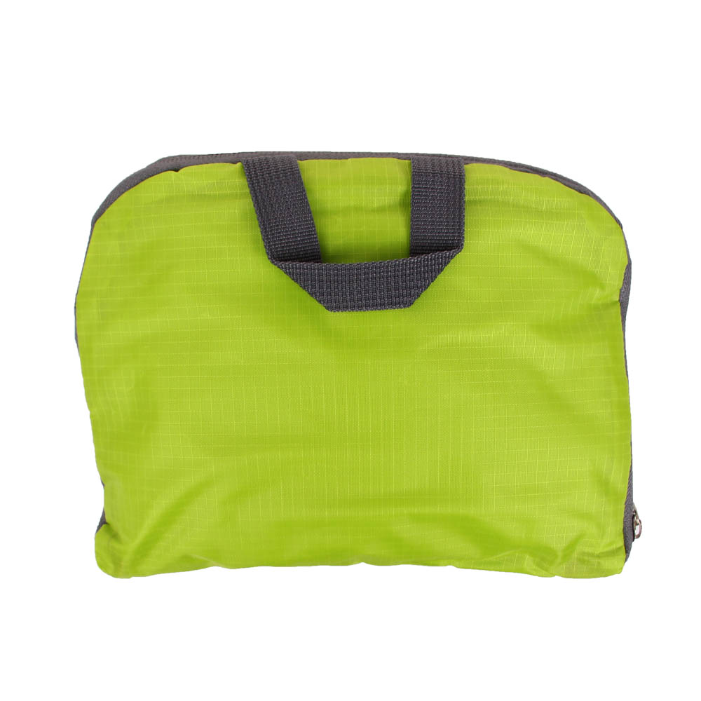 Skládací cestovní batoh zelený - náhľad 5