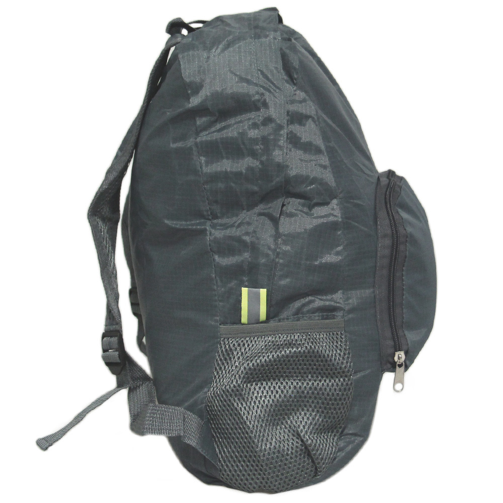 Skládací cestovní batoh šedý - náhľad 2