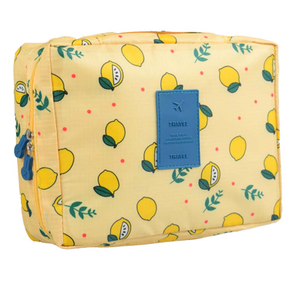 Kosmetická taška Travel žlutá s citróny - náhľad 1