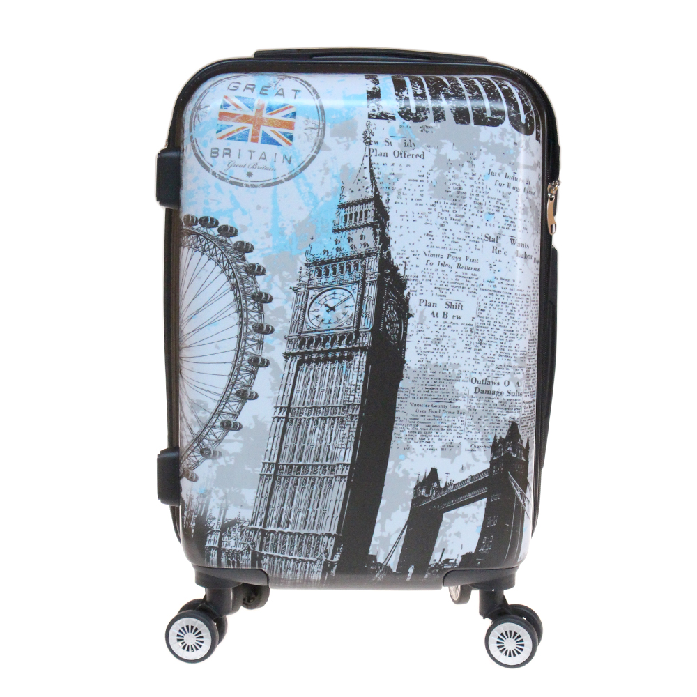 Sada 3 kufrů skořepinových  (Londýn) - náhľad 1