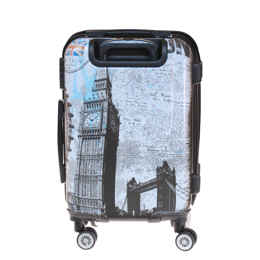 Sada 3 kufrů skořepinových  (Londýn) - náhľad 3