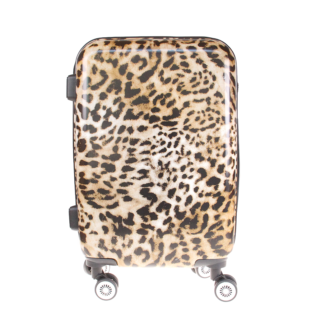 Sada 3 skořepinových kufrů LP18 (leopard) - náhľad 2