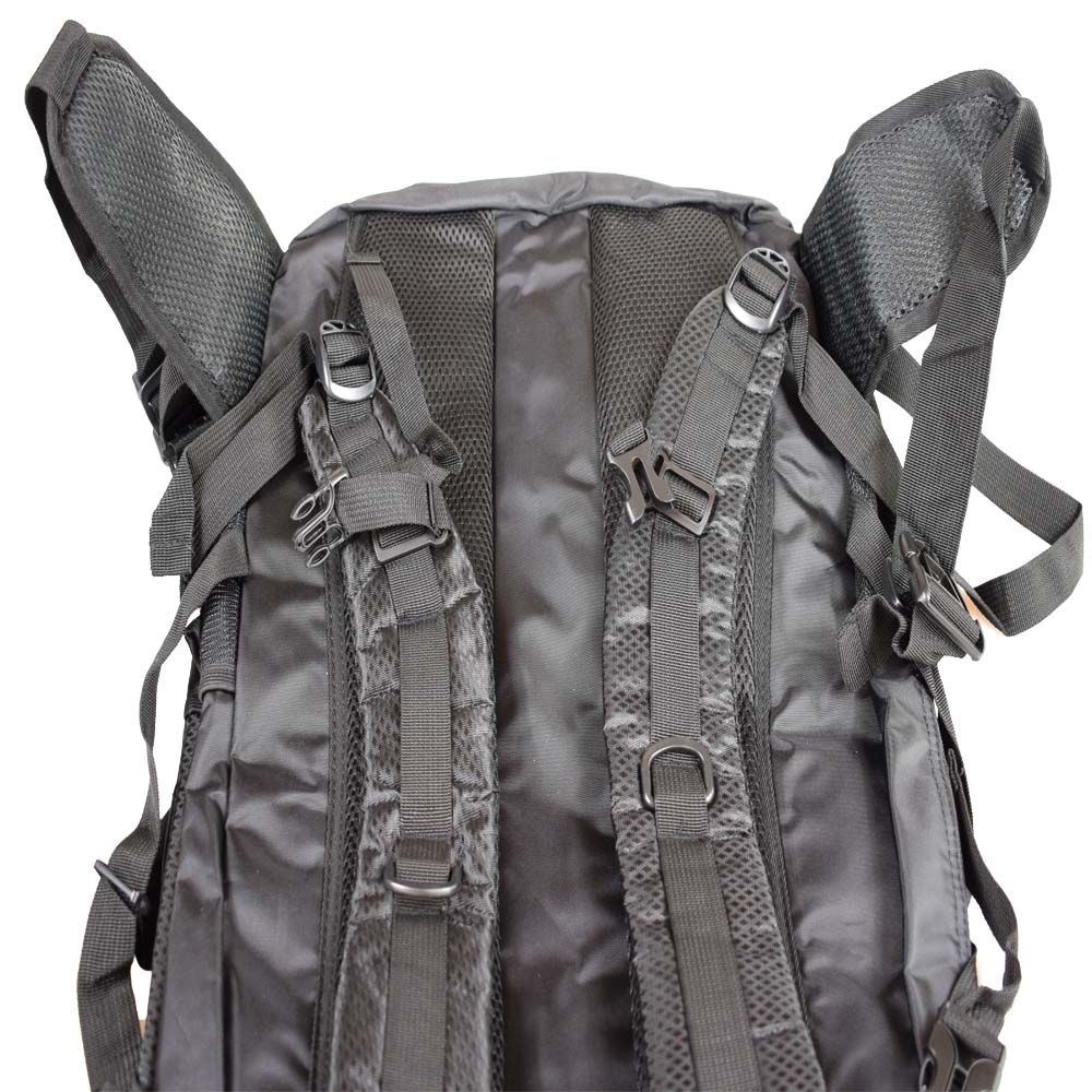 Hosen batoh outdoorový černý 65l  - náhľad 4