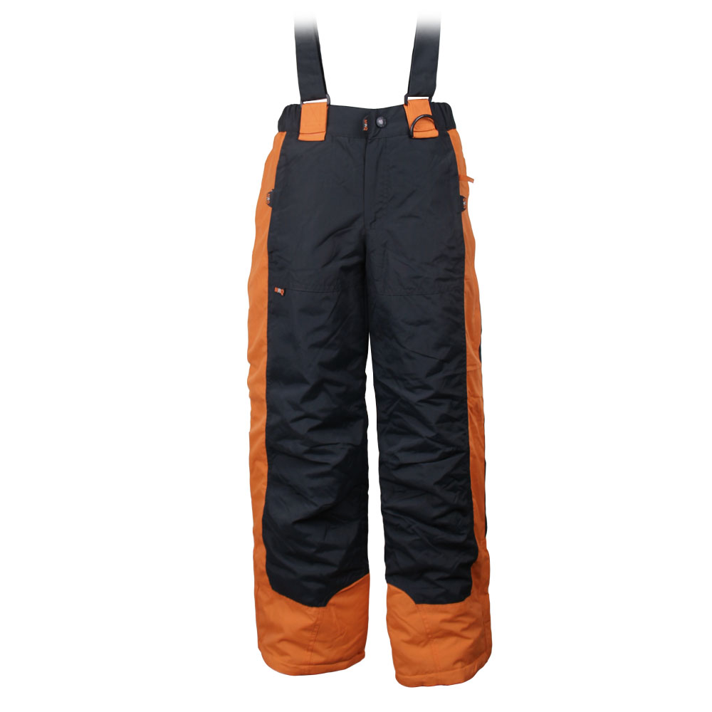 Lyžařské kalhoty oranžové vel. 146 - náhľad 2