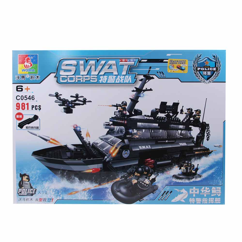 Stavebnice SWAT Loď - náhľad 1